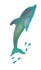 Pochoir ''Dolphin'' Stencil