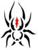 Pochoir '' Spider'' Stencil