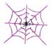 Pochoir '' Spider Web'' Stencil